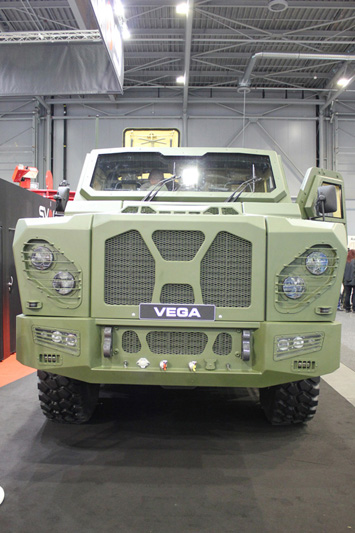 VICM 200 COMBAT na obrněném transportéru VEGA firmy SVOS