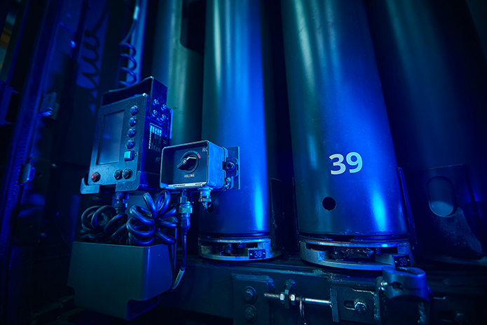 VICM 200 COMBAT Intercom System on the howitzer