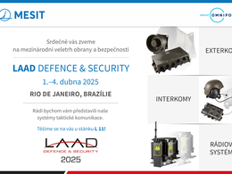 MESIT Heading to LAAD Defence & Security 2025 with Tactical Communication Systems