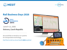 Meet MESIT at Rail Business Days 2026 in Ostrava