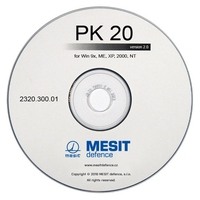 CD s ovládacím programem PK20