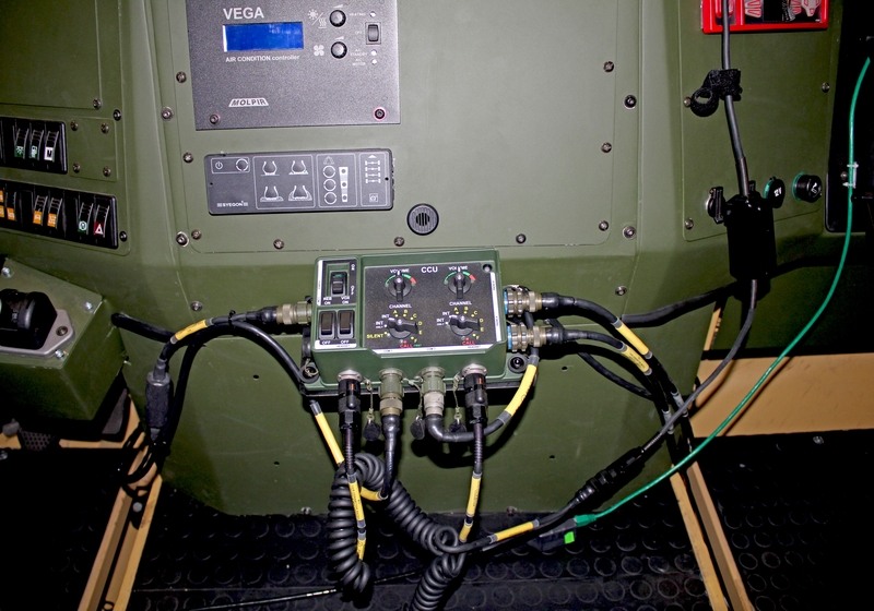 VICM 200 COMBAT in the armoured personnel carrier VEGA manufactured by SVOS