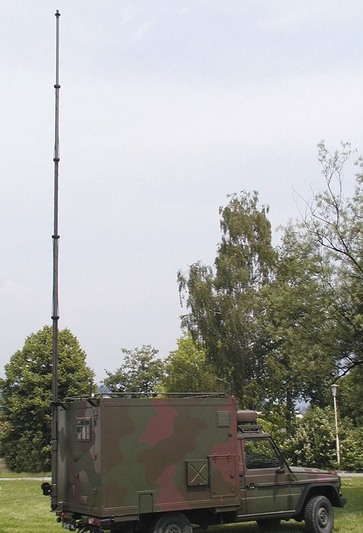 Telescopic winch driven mast 10 m - MESIT asd, s.r.o.