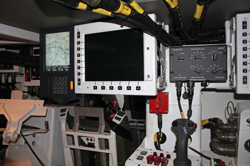 VICM 100 Digital Communication System in the PANDUR II vehicle