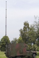 Telescopic winch driven mast 10 m