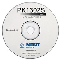 CD s ovládacím programem PK1302S